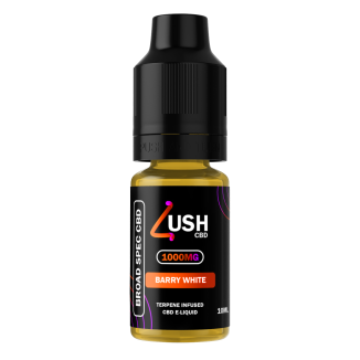 Barry White - Lush CBD 10ml Terpene Broad Spectrum CBD E-liquid