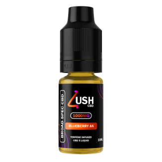 Blueberry AK - Lush CBD 10ml Terpene Broad Spectrum CBD E-liquid