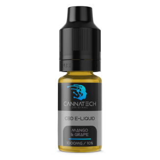 Mango & Grape - Cannatech 10ml Flavoured CBD E-Liquid