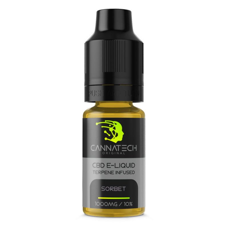 Strawberry Cough - CANNATECH 10ML TERPENE INFUSED CBD E-LIQUID