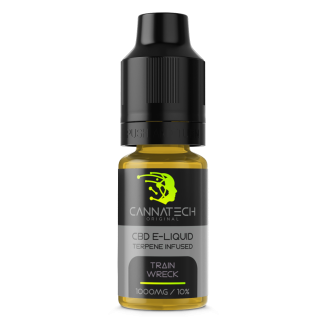 Train Wreck - CANNATECH 10ML TERPENE INFUSED CBD E-LIQUID