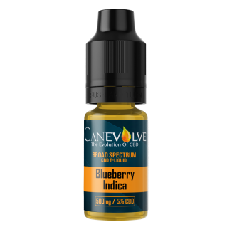 Blueberry Indica - Broad Spectrum - Terpene Infused - 10ml - CBD E-LIQUID