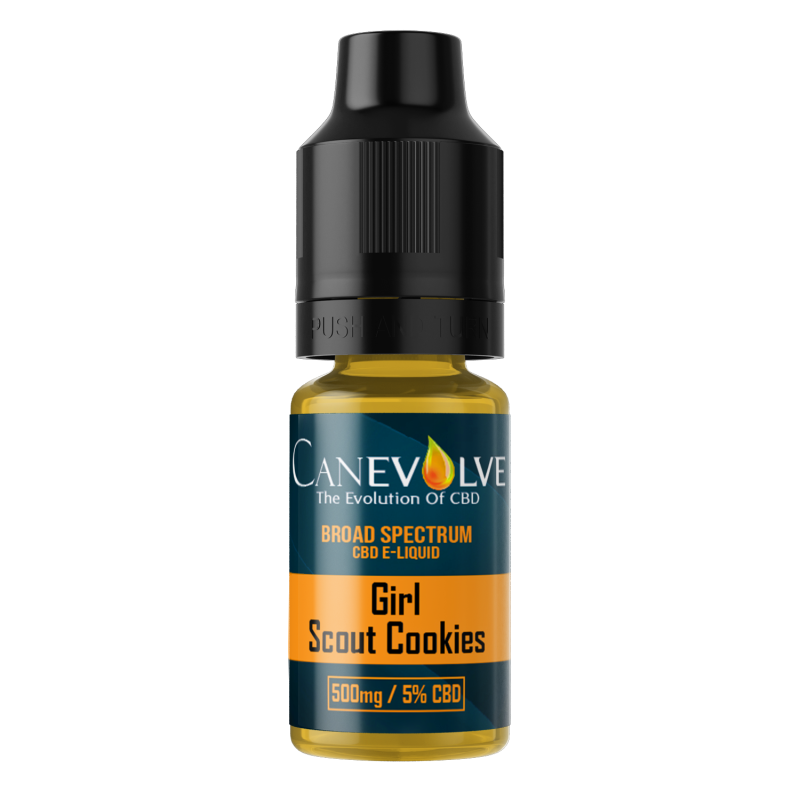 Girl Scout Cookies - Broad Spectrum -  Terpene Infused - 10ml - CBD E-LIQUID