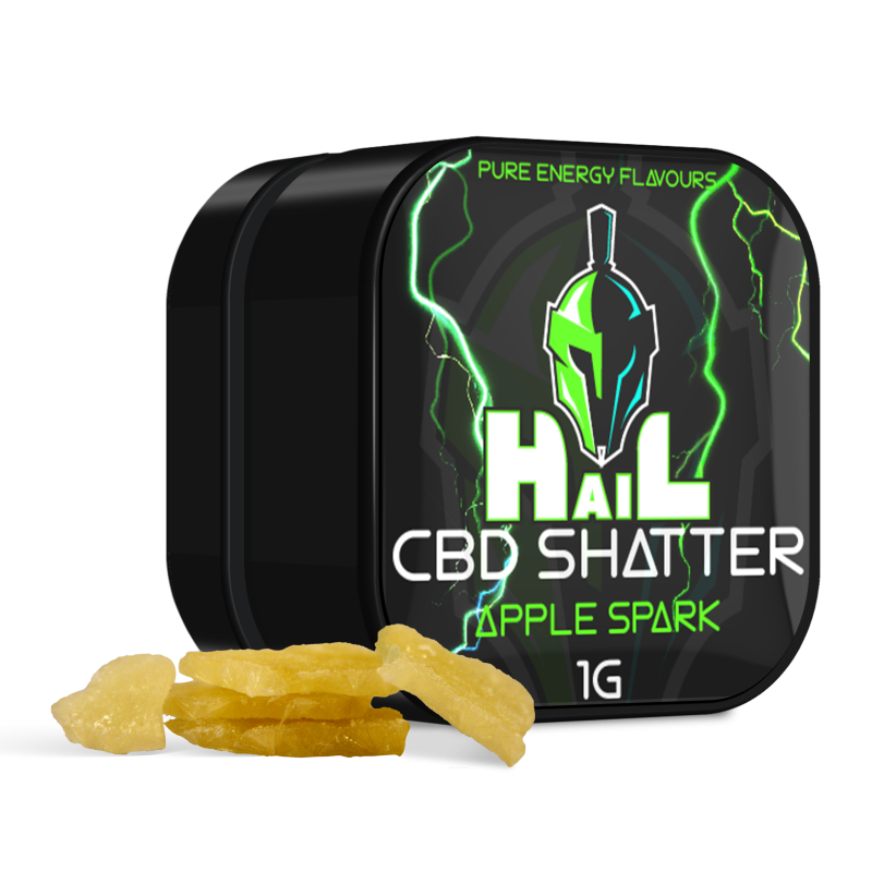 Apple Spark - Hail CBD Shatter 98% 1g