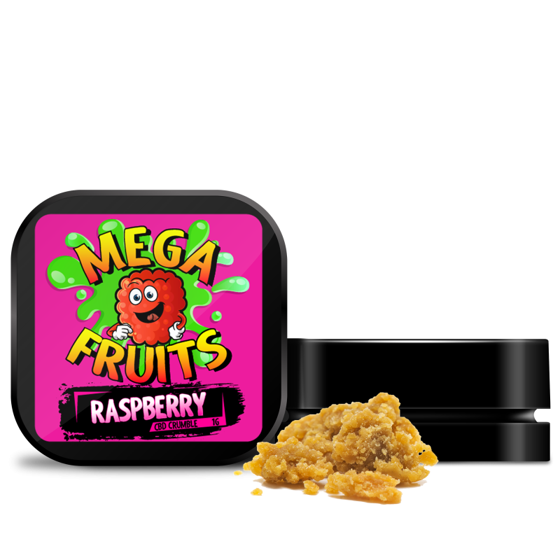 Raspberry - Mega Fruits Crumble - 1g