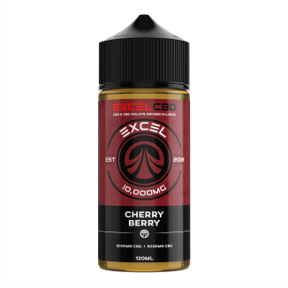 Cherry Berry - Excel CBD 10,000mg CBD/CBG 120ML