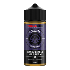 Berry Ripple Ice Cream - Excel CBD 10,000mg CBD/CBG 120ML