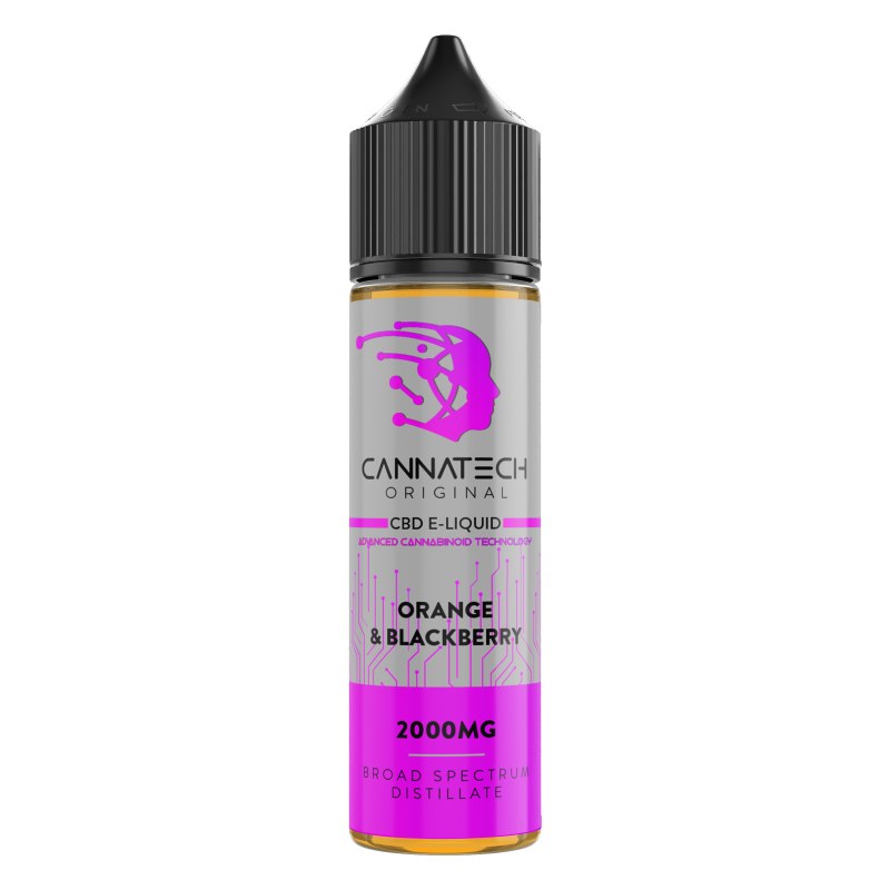 Orange & Blackberry - Cannatech 2000mg Broad Spectrum CBD - 50ml