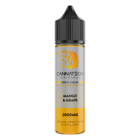 Mango & Grape - Cannatech 2000mg Broad Spectrum CBD - 50ml