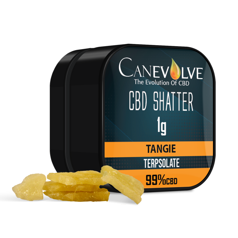 Tangie - Canevolve CBD Shatter 99% 1g