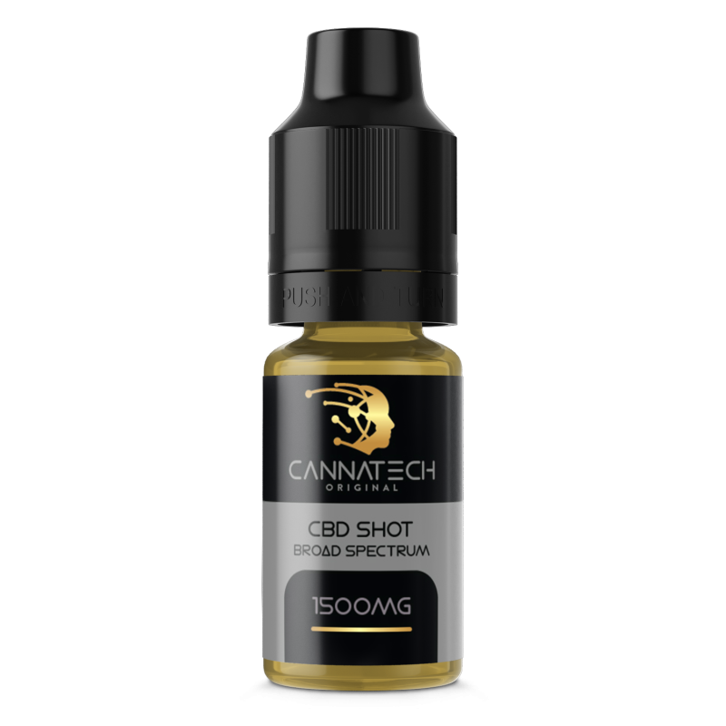 1500mg Cannatech Broad Spectrum CBD Shot