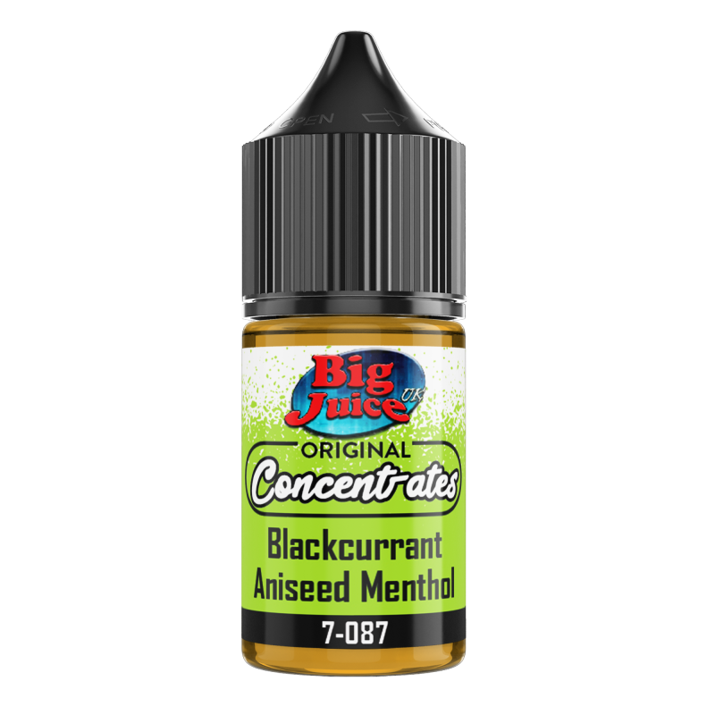 Blackcurrant Aniseed Menthol Concentrate