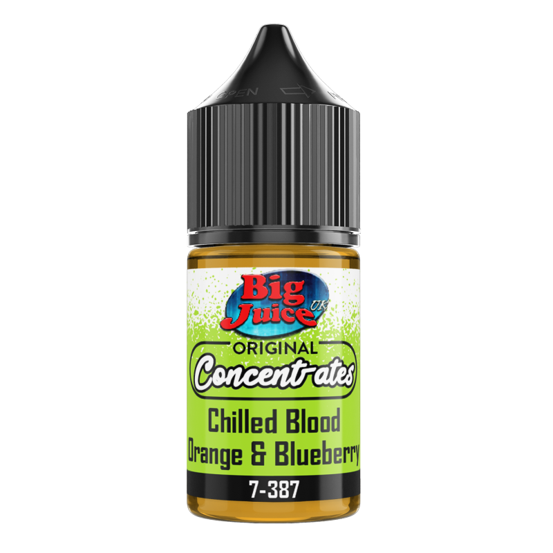 Chilled Blood Orange & Blueberry Concentrate