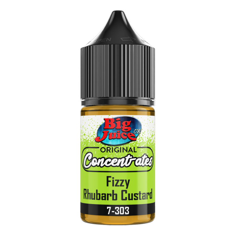 Fizzy Rhubarb Custard Concentrate