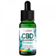 Peppermint - 5000mg CBD & Black Seed Oil Tincture 30ml