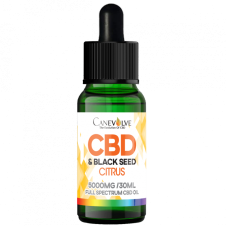 Citrus - 5000mg CBD & Black Seed Oil Tincture 30ml