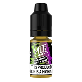 Kiwi Passion Fruit & Guava - Bar Saltz 10ml - 10mg - 50/50