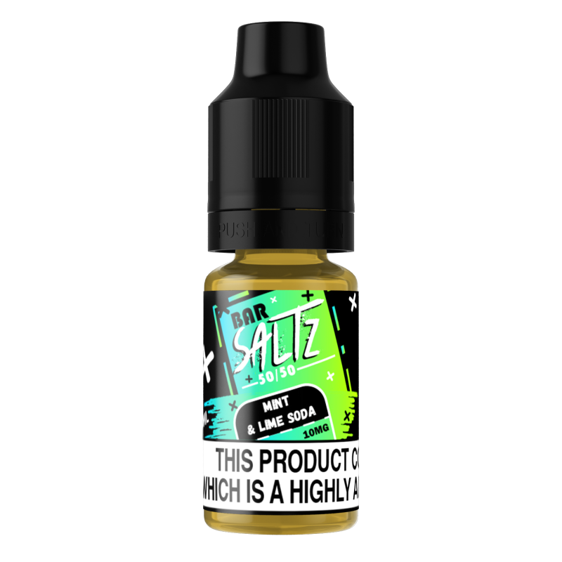 Mint & Lime Soda - Bar Saltz 10ml - 10mg - 50/50