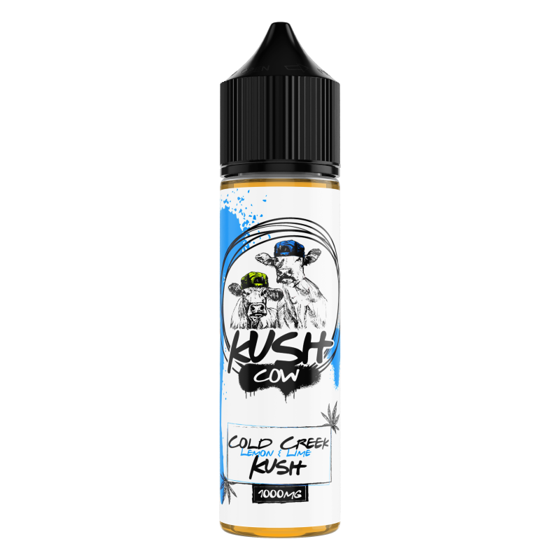 Cold Creek Lemon & Lime Kush - Kush Cow 1000mg CBD/CBG 50ml