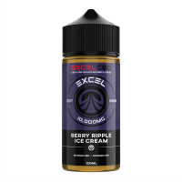 Berry Ripple Ice Cream - Excel CBD 10,000mg CBD/CBG 120ML