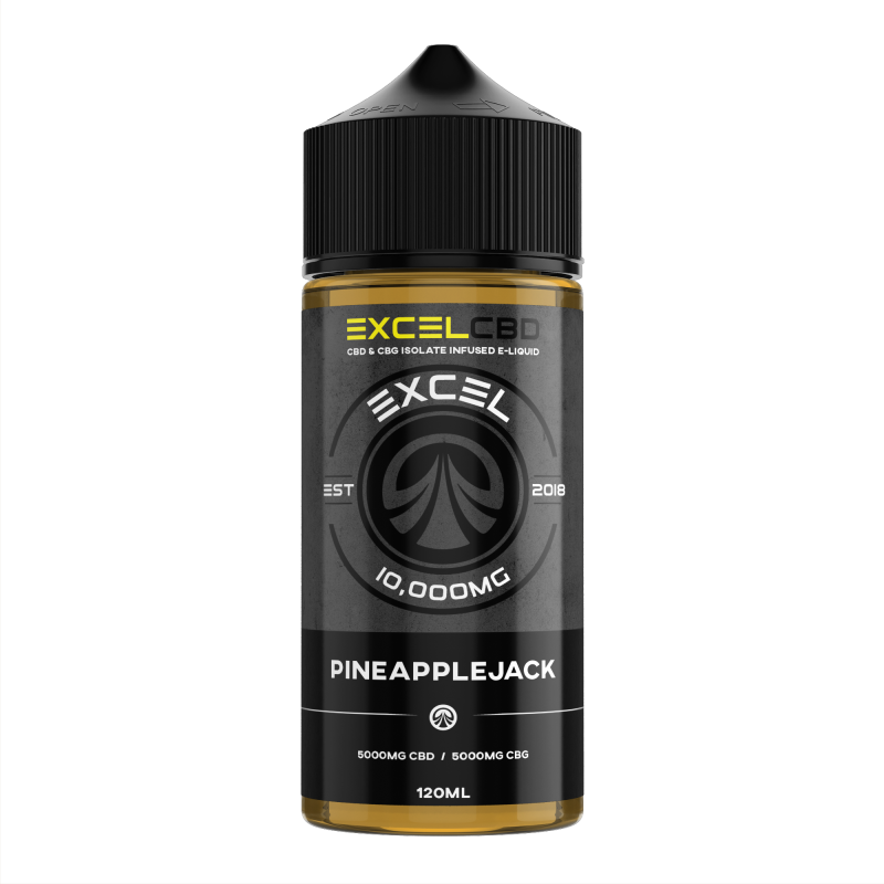 Pineapple Jack - Excel CBD 10,000mg CBD/CBG 120ML